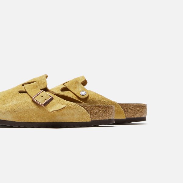 Birkenstock WMNS Boston Suede - Latte Cream Supply - Image 3