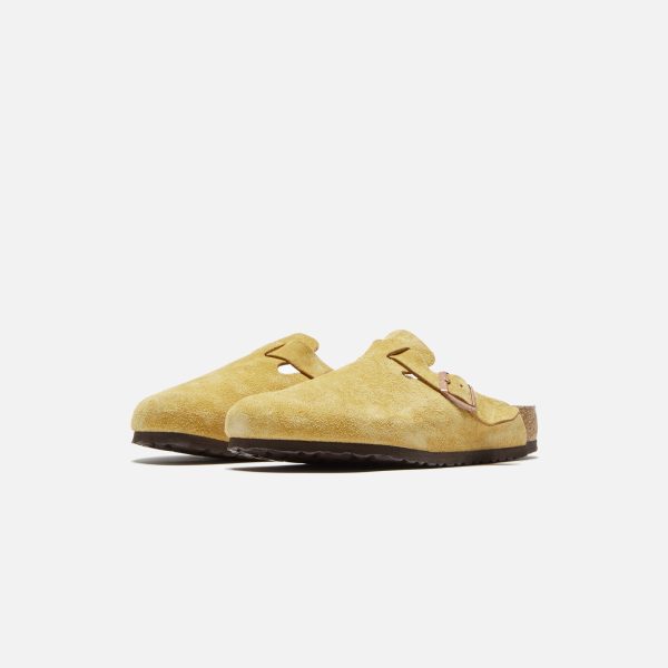 Birkenstock WMNS Boston Suede - Latte Cream Supply - Image 2