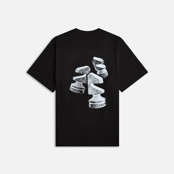 Daily Paper Overlooked Tee - Black Online now - Image 2