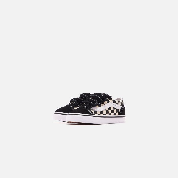 VANS TD Primary Check Old Skool V - Black   White For Cheap - Image 2