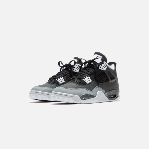 Jordan Air Jordan 4 Retro - Black   White   Cool Grey   Pure Platinum For Discount - Image 2