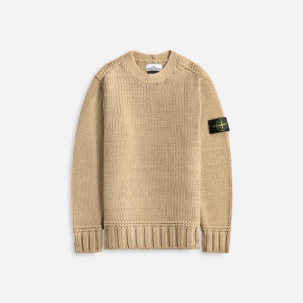 Stone Island Sweater - Biscuit Online