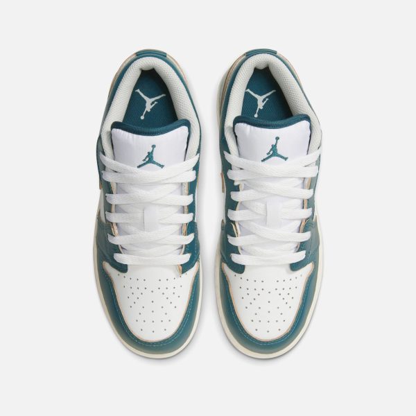 Jordan GS Air Jordan 1 Low SE - Oxidized Green on Sale - Image 5