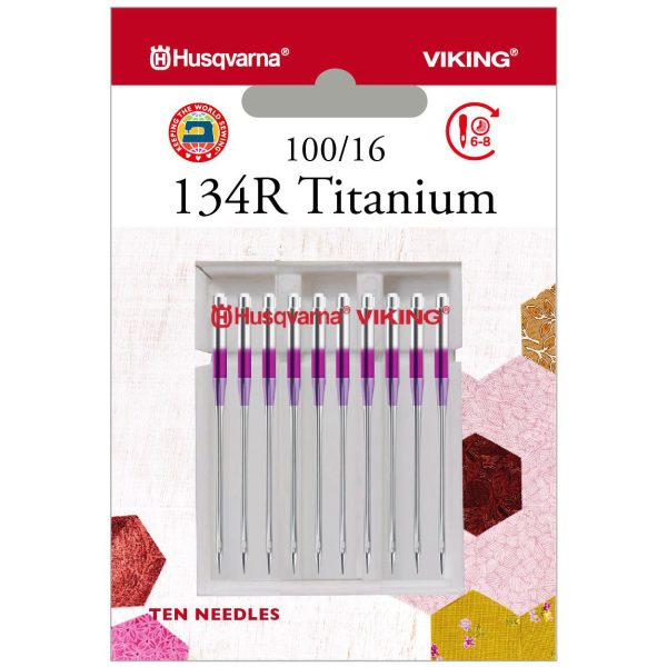 Viking Titanium 134R Longarm Needles, 10pk Hot on Sale