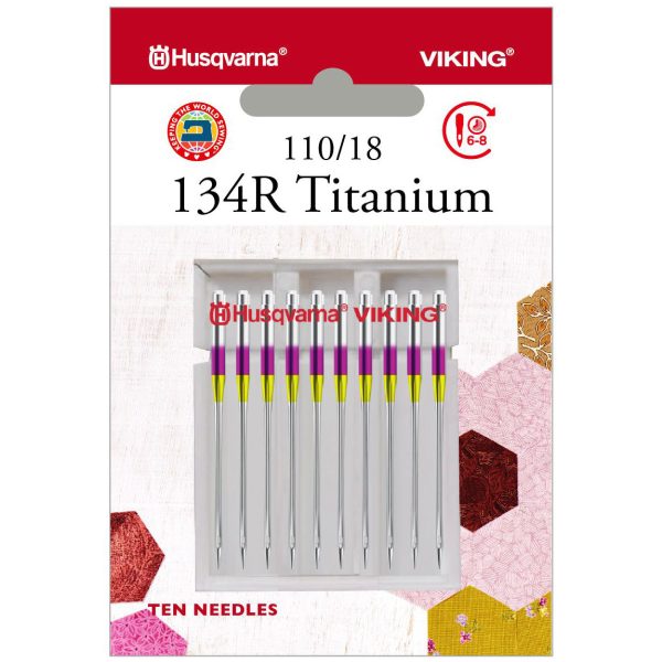 Viking Titanium 134R Longarm Needles, 10pk Hot on Sale - Image 2
